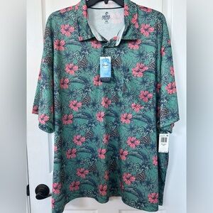 IZOD big & tall men’s tropical polo